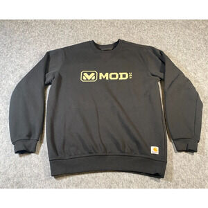 Carhartt Men’s Black Loose Fit Mod Graphic Sweatshirt Size Medium